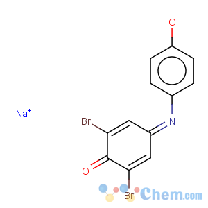 CAS No:5415-23-6 2,5-Cyclohexadien-1-one,2,6-dibromo-4-[(4-hydroxyphenyl)imino]-, sodium salt (1:1)