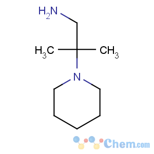 CAS No:54151-73-4 2-methyl-2-piperidin-1-ylpropan-1-amine