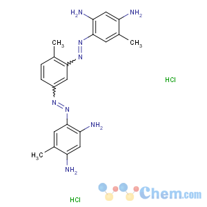 CAS No:5421-66-9 4-[[3-[(2,<br />4-diamino-5-methylphenyl)diazenyl]-4-methylphenyl]diazenyl]-6-<br />methylbenzene-1,3-diamine