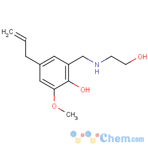 CAS No:54219-78-2 2-[[(2-Hydroxyethyl)amino]methyl]-6-methoxy-4-(2-propenyl)phenol