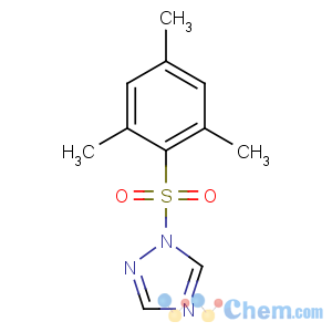 CAS No:54230-59-0 1-(2,4,6-trimethylphenyl)sulfonyl-1,2,4-triazole