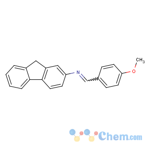 CAS No:5424-78-2 N-(9H-fluoren-2-yl)-1-(4-methoxyphenyl)methanimine