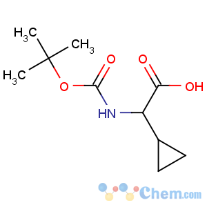 CAS No:54256-41-6 2-cyclopropyl-2-[(2-methylpropan-2-yl)oxycarbonylamino]acetic acid