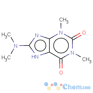CAS No:5426-47-1 1H-Purine-2,6-dione,8-(dimethylamino)-3,9-dihydro-1,3-dimethyl-