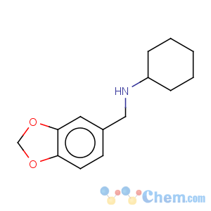 CAS No:5427-37-2 1,3-Benzodioxole-5-methanamine,N-cyclohexyl-, hydrochloride (1:1)