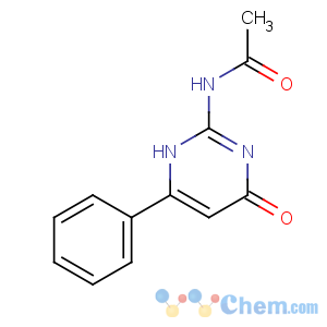 CAS No:54286-78-1 N-(4-oxo-6-phenyl-1H-pyrimidin-2-yl)acetamide