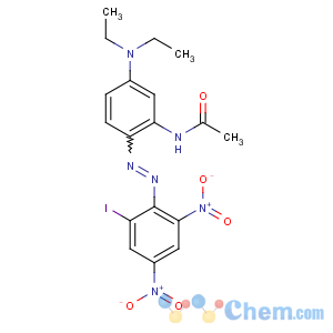 CAS No:54292-18-1 N-[5-(diethylamino)-2-[(2-iodo-4,<br />6-dinitrophenyl)diazenyl]phenyl]acetamide