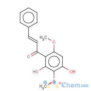CAS No:54299-50-2 (e)-1-(2,4-dihydroxy-3,6-dimethoxy-phenyl)-3-phenyl-propenone