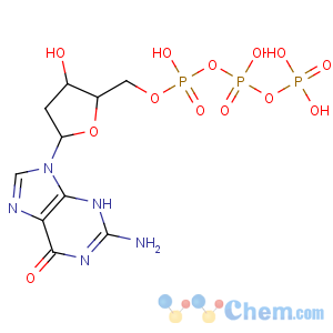 CAS No:54327-10-5 [[(2R,3S,<br />5R)-5-(2-amino-6-oxo-3H-purin-9-yl)-3-hydroxyoxolan-2-yl]methoxy-<br />hydroxyphosphoryl] phosphono hydrogen phosphate