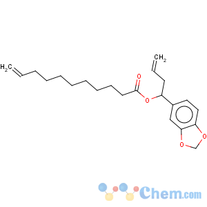 CAS No:5434-18-4 1-benzo[1,3]dioxol-5-ylbut-3-enyl undec-10-enoate
