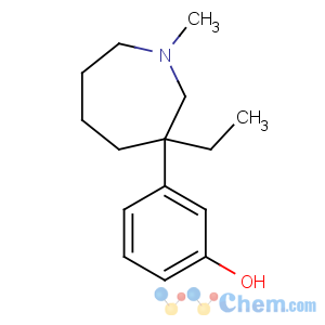 CAS No:54340-58-8 3-(3-ethyl-1-methylazepan-3-yl)phenol