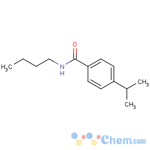 CAS No:5436-68-0 Benzamide,N-butyl-4-(1-methylethyl)-