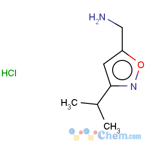 CAS No:543713-30-0 3-isopropyl-isoxazol-5-ylmethylamine hcl