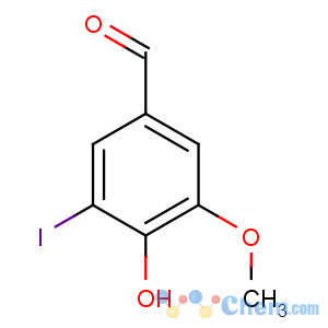 CAS No:5438-36-8 4-hydroxy-3-iodo-5-methoxybenzaldehyde