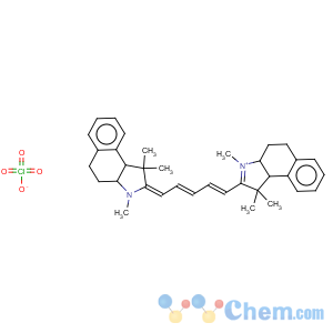 CAS No:54389-98-9 4,5:4',5'-Dibenzo-1,1',3,3,3',3'-hexamethylindadicarbocyanine perchlorate