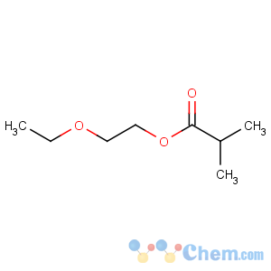 CAS No:54396-97-3 2-ethoxyethyl 2-methylpropanoate