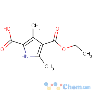 CAS No:5442-91-1 4-ethoxycarbonyl-3,5-dimethyl-1H-pyrrole-2-carboxylic acid