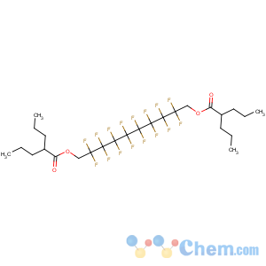 CAS No:544446-07-3 1H,1H,10H,10H-Perfluorodecan-1,10-diyl bis(2-propylpentanoate)