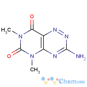 CAS No:5445-11-4 Pyrimido[4,5-e]-1,2,4-triazine-6,8(5H,7H)-dione, 3-amino-5,7-dimethyl-