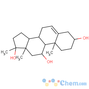 CAS No:5446-39-9 Androst-5-ene-3b,11b,17b-triol, 17-methyl- (6CI,7CI,8CI)