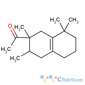 CAS No:54464-57-2 1-(2,3,8,8-tetramethyl-1,3,4,5,6,7-hexahydronaphthalen-2-yl)ethanone