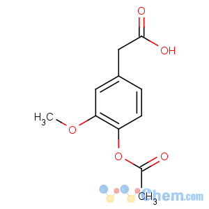 CAS No:5447-38-1 2-(4-acetyloxy-3-methoxyphenyl)acetic acid