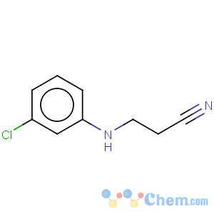CAS No:54475-92-2 Propanenitrile,3-[(3-chlorophenyl)amino]-