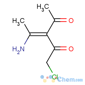 CAS No:54484-57-0 2,4-Pentanedione,3-(1-aminoethylidene)-1-chloro-