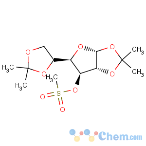 CAS No:5450-26-0 1,2:5,6-Di-O-isopropylidene-3-O-(methylsulfonyl)-alpha-D-glucofuranose
