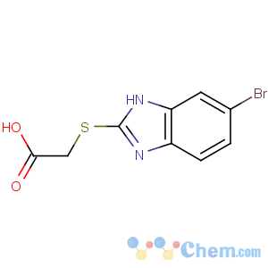 CAS No:5450-30-6 Aceticacid, 2-[(6-bromo-1H-benzimidazol-2-yl)thio]-