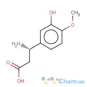 CAS No:54503-13-8 (s)-3-(3-hydroxy-4-methoxyphenyl)-beta-alanine
