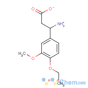 CAS No:54503-18-3 Benzenepropanoic acid, b-amino-4-ethoxy-3-methoxy-