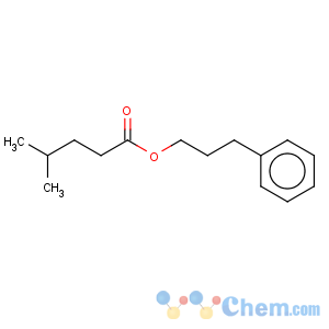 CAS No:5452-07-3 Butanoic acid,3-methyl-, 3-phenylpropyl ester