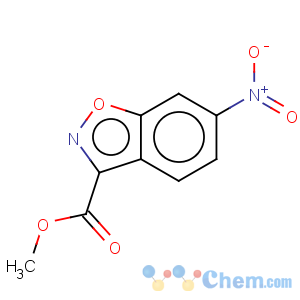 CAS No:5453-86-1 1,2-Benzisoxazole-3-carboxylicacid, 6-nitro-, methyl ester