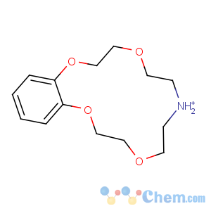 CAS No:54533-83-4 2,5,11,14-tetraoxa-8-azoniabicyclo[13.4.0]nonadeca-1(19),15,17-triene