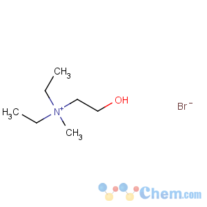 CAS No:5455-95-8 Ethanaminium,N,N-diethyl-2-hydroxy-N-methyl-, bromide (1:1)