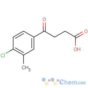 CAS No:54557-91-4 4-(4-chloro-3-methylphenyl)-4-oxobutanoic acid