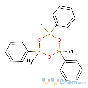 CAS No:546-45-2 2,4,6-trimethyl-2,4,6-triphenyl-1,3,5,2,4,6-trioxatrisilinane