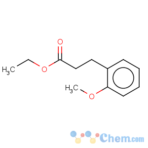 CAS No:5462-13-5 3-(2-methoxy-phenyl)-propionic acid ethyl ester