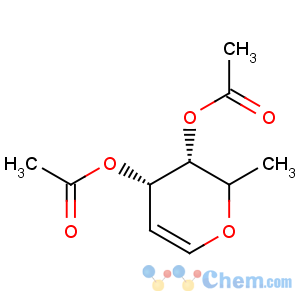 CAS No:54621-94-2 L-arabino-Hex-5-enitol,2,6-anhydro-1,5-dideoxy-, diacetate (9CI)