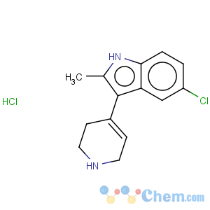 CAS No:54635-62-0 5-Chloro-2-methyl-3-(1,2,3,6-tetrahydro-4-pyridinyl)-1H-indole hydrochloride