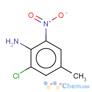 CAS No:5465-33-8 Benzenamine,2-chloro-4-methyl-6-nitro-