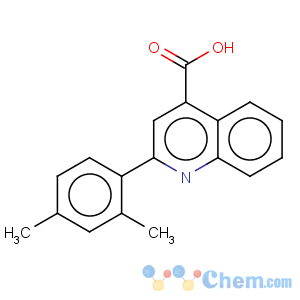CAS No:5466-33-1 2-(2,4-Dimethylphenyl)quinoline-4-carboxylicacid