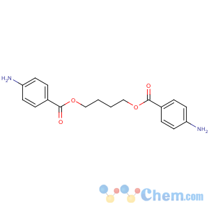 CAS No:54667-43-5 4-(4-aminobenzoyl)oxybutyl 4-aminobenzoate