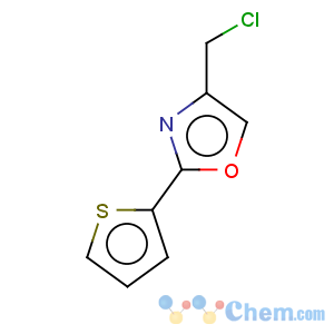 CAS No:54679-74-2 Oxazole,4-(chloromethyl)-2-(2-thienyl)-