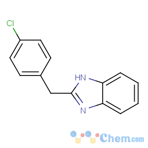 CAS No:5468-66-6 2-[(4-chlorophenyl)methyl]-1H-benzimidazole