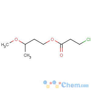 CAS No:5468-94-0 Propanoic acid,3-chloro-, 3-methoxybutyl ester
