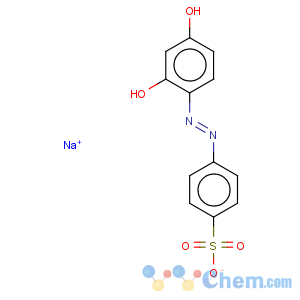 CAS No:547-57-9 Benzenesulfonic acid,4-[2-(2,4-dihydroxyphenyl)diazenyl]-, sodium salt (1:1)