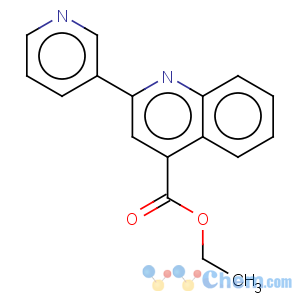 CAS No:5471-13-6 4-Quinolinecarboxylicacid, 2-(3-pyridinyl)-, ethyl ester