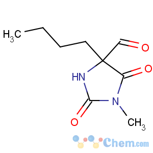 CAS No:5471-58-9 4-butyl-1-methyl-2,5-dioxo-imidazolidine-4-carbaldehyde